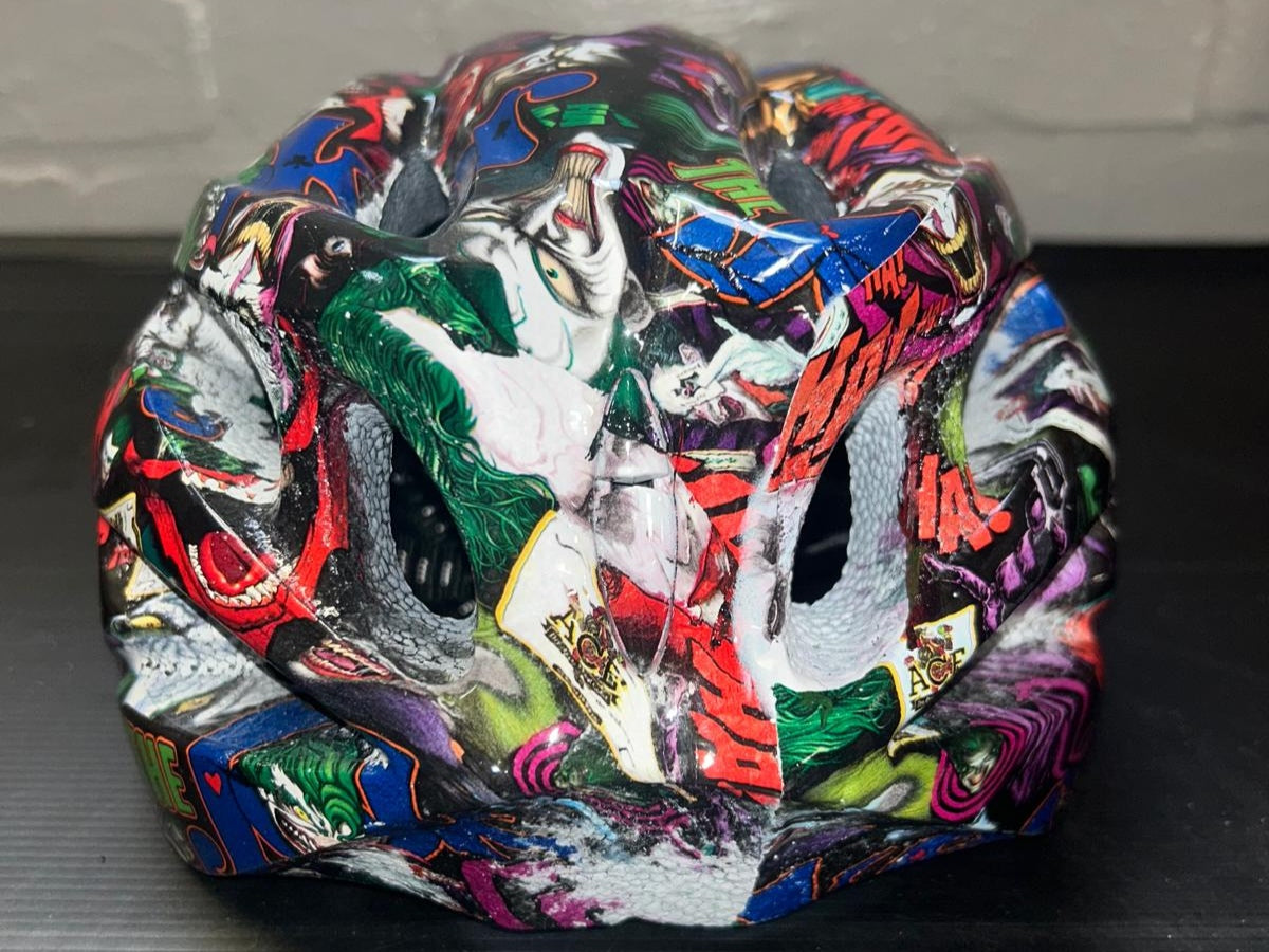 Helmet (Joker hydro dip)