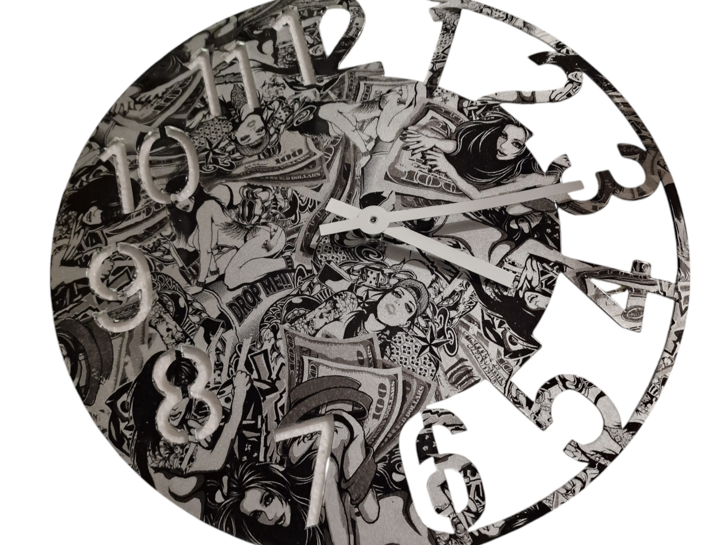 Metal Wall Clock