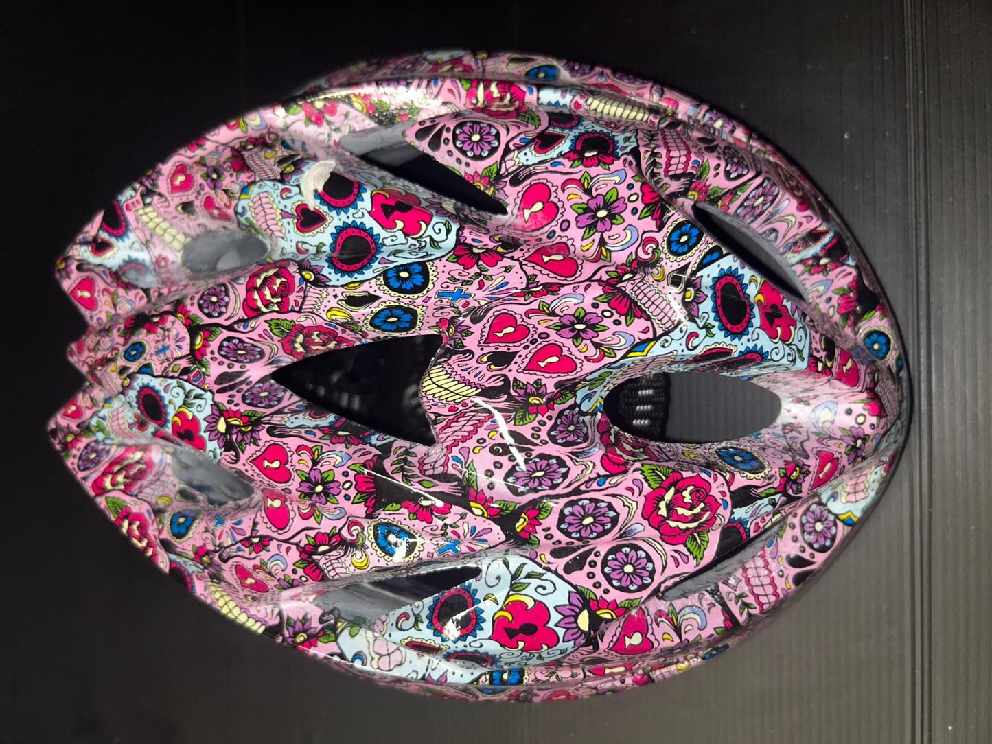 Helmets (Pink Skulls)