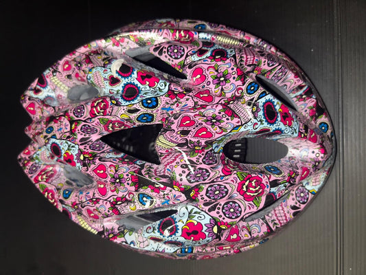 Helmets (Pink Skulls)
